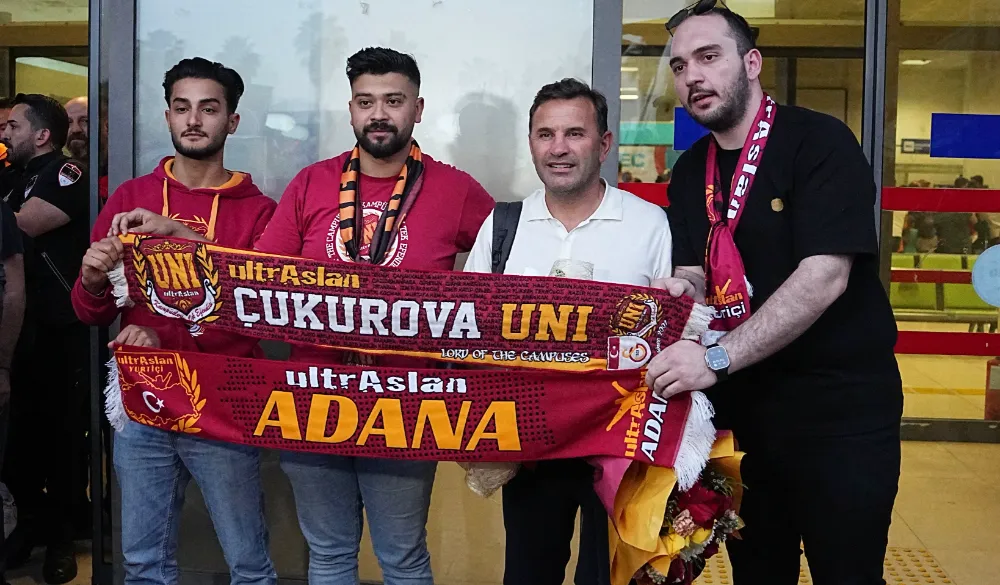Galatasaray kafilesi, Adana’da!