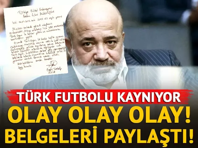 Türk futbolu kaynıyor! Murat Sancak sosyal medya hesabından belgeleri paylaştı