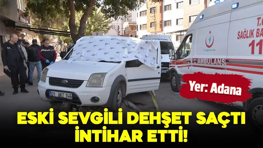 Genç kadın nişanlanan eski sevgilisini öldürüp intihar etti...