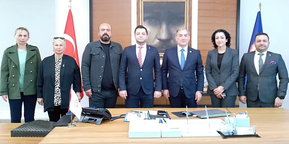 Zafer Partisi rektör  Sözen’i ziyaret etti