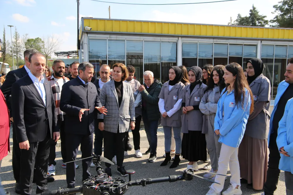 Yüreğirli gençler ‘drone pilotu’ olacak!