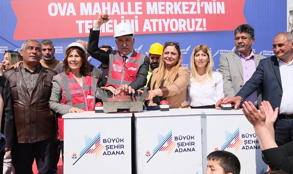 Zeydan Karalar temel attı, açılış yaptı...