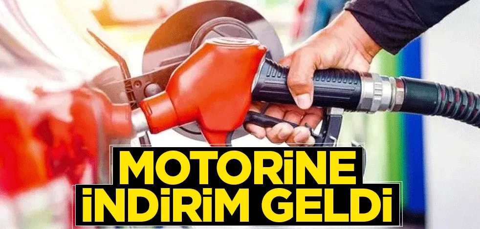 Motorinde indirim pompaya yansıdı!