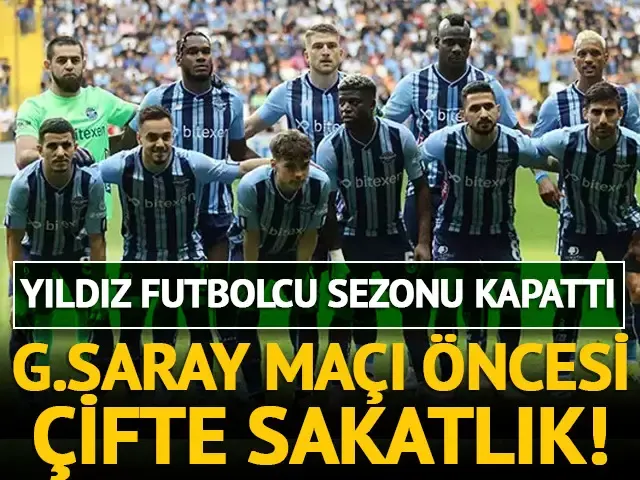 Galatasaray maçı öncesi Adana Demirspor