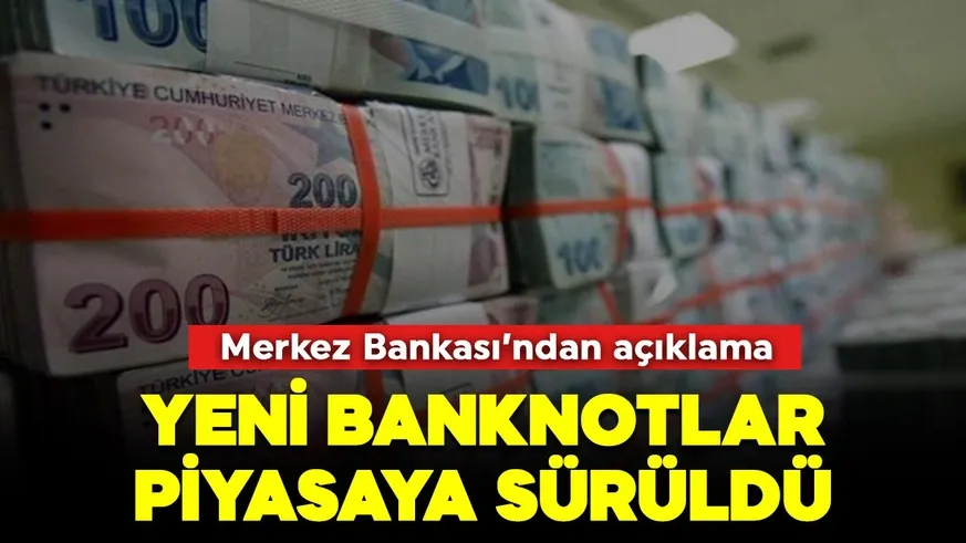 Yeni banknotlar, tedavüldeki banknotların yerini almayacak!