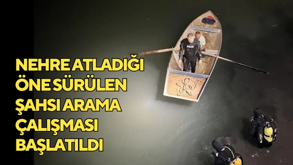 Dalgıç polisler görevlendirildi...
