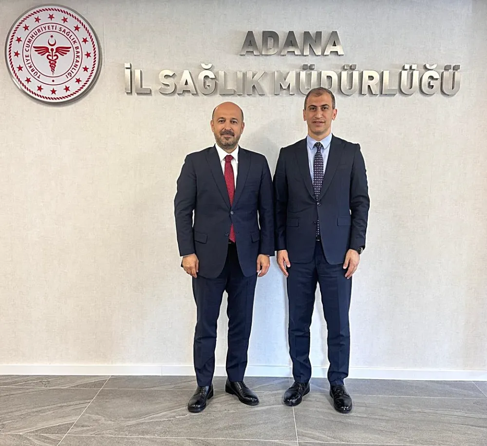 Kaymakam Aksu’dan  Dr. Halil Nacar’a ziyaret
