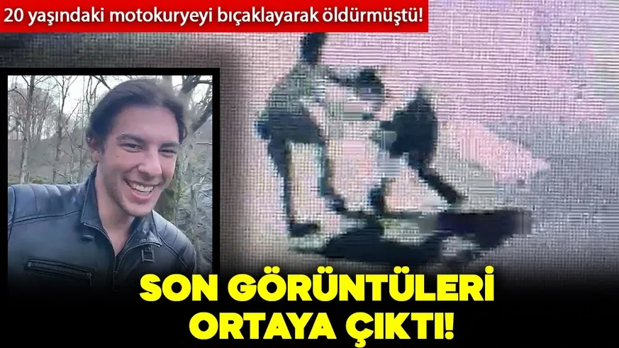 Üniversiteli motokurye  sokakta önü kesilip vahşice öldürüldü!