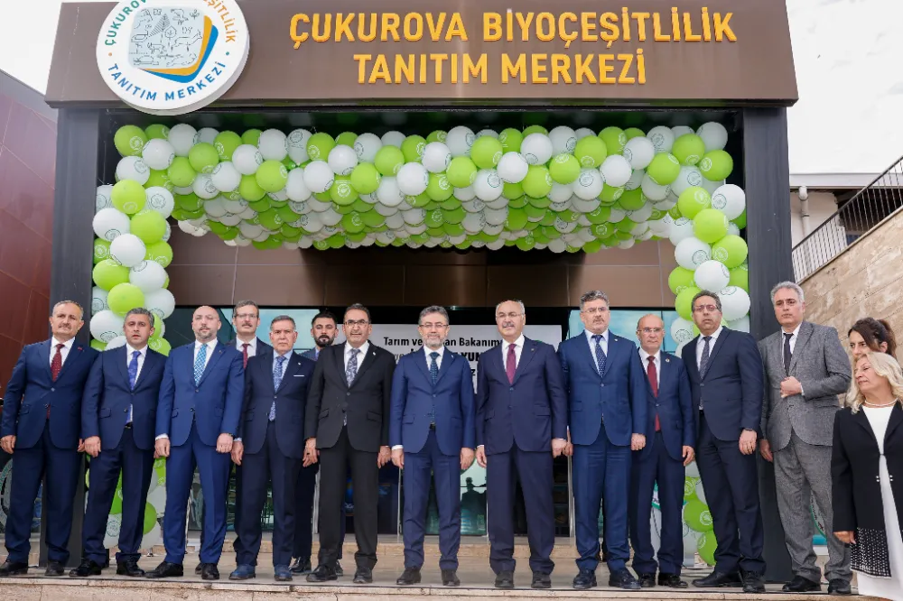 Bakan Yumaklı Adana’da Biyoçeşitlilik Tanıtım Merkezi’nin açılışı yaptı