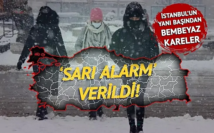 Yaz gelirken kar sürprizi! Meteoroloji 18 il için sarı alarm verdi...