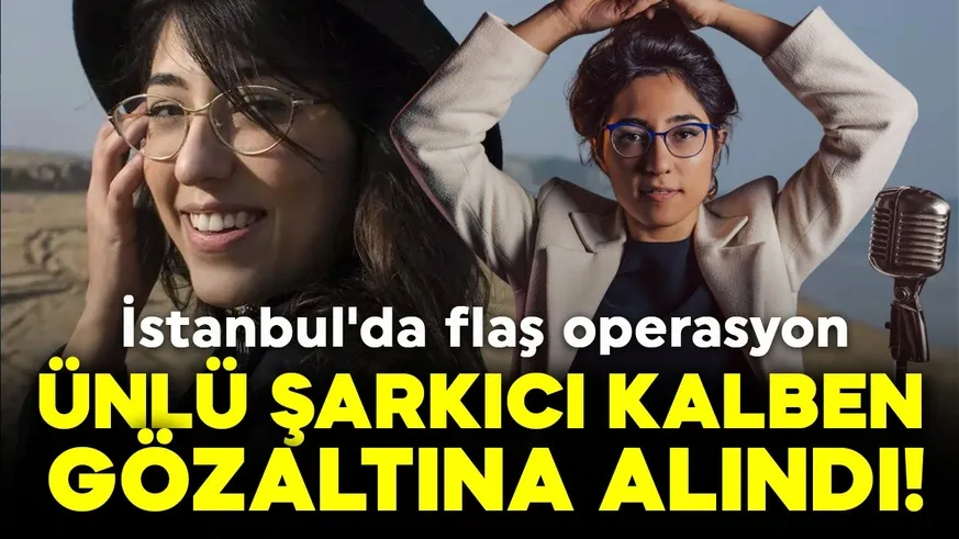 Ünlü şarkıcı Kalben gözaltına alındı...