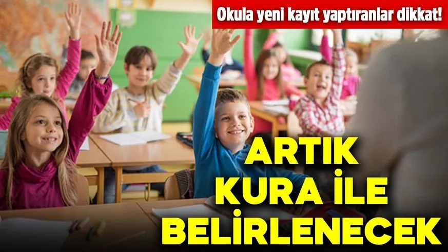 Okula yeni kayıt yaptıranlar dikkat! 