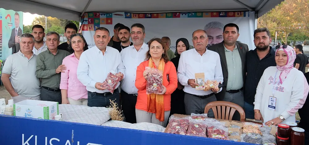 Güngör Geçer, Lezzet Festivali’nde Stantları Gezdi...