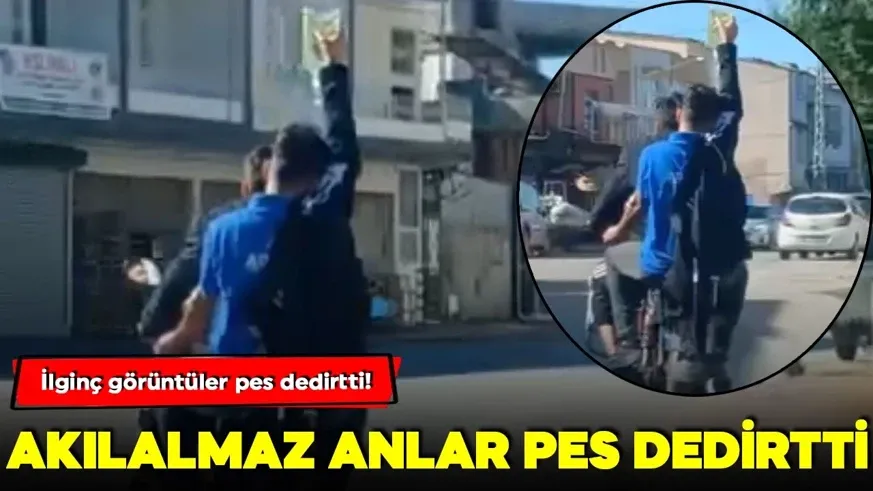 Adana’da trajikomik görüntü: Serum takılı halde motosikletle yolculuk yaptı