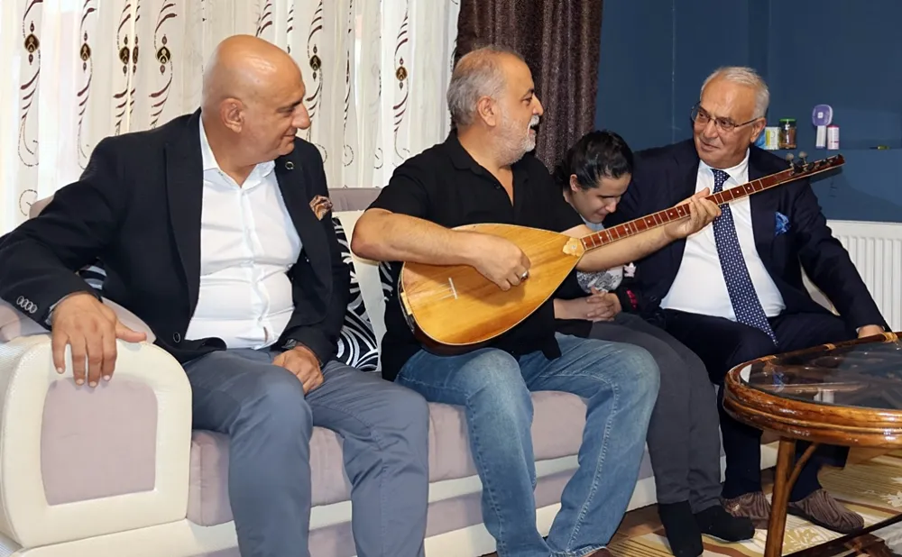 Başkan Yusuf Kanlı’dan evlere ziyaret turu…