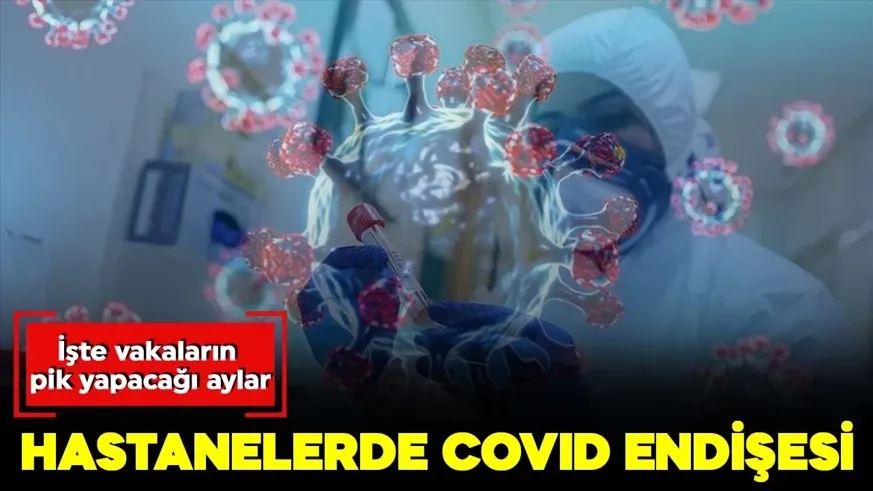Hastanelerde covid endişesi: İşte vakaların pik yapacağı aylar...