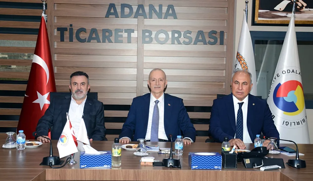 Tamer Dağlı’dan ATB Başkanı Şahin Bilgiç’e Ziyaret