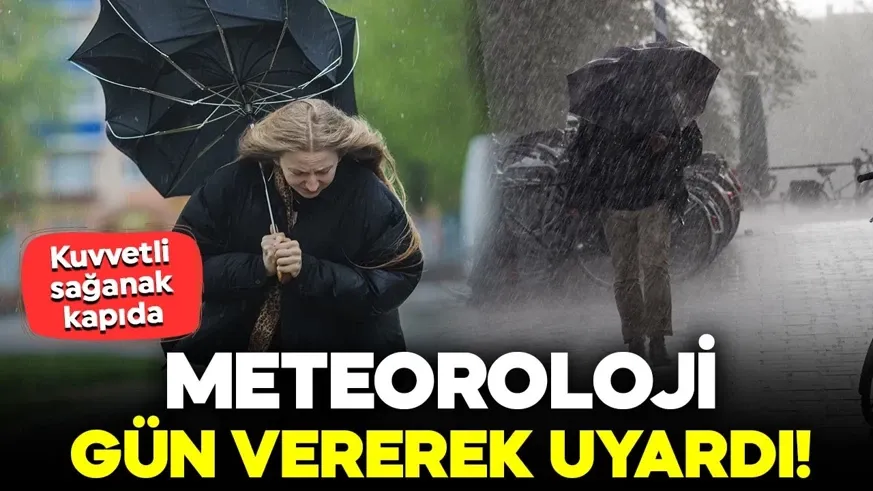 Meteoroloji Uyardı! Sağanak Geliyor...