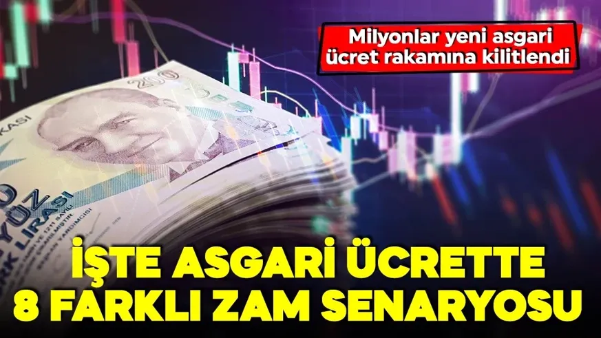 İşte asgari ücret için 8 farklı zam senaryosu!