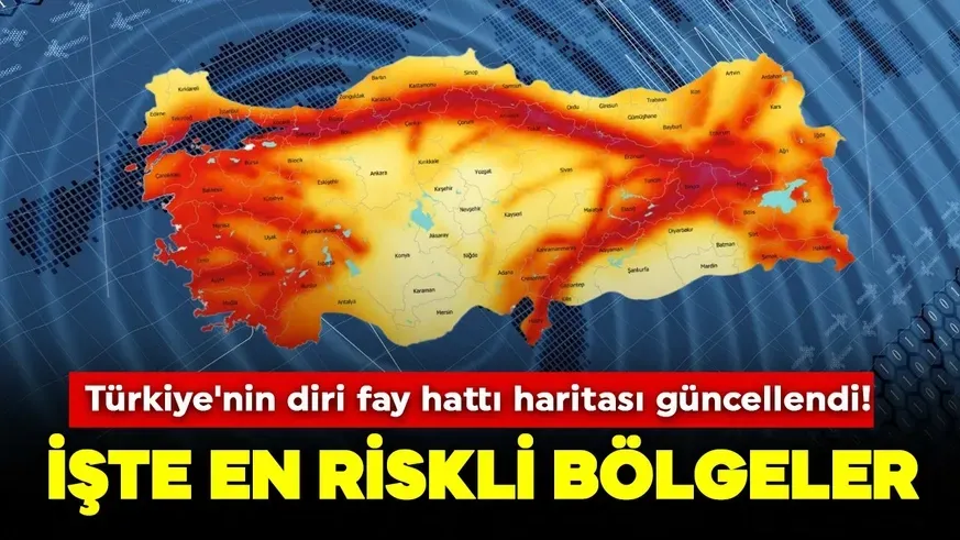 45 il ve 110 ilçe risk altında! Türkiye