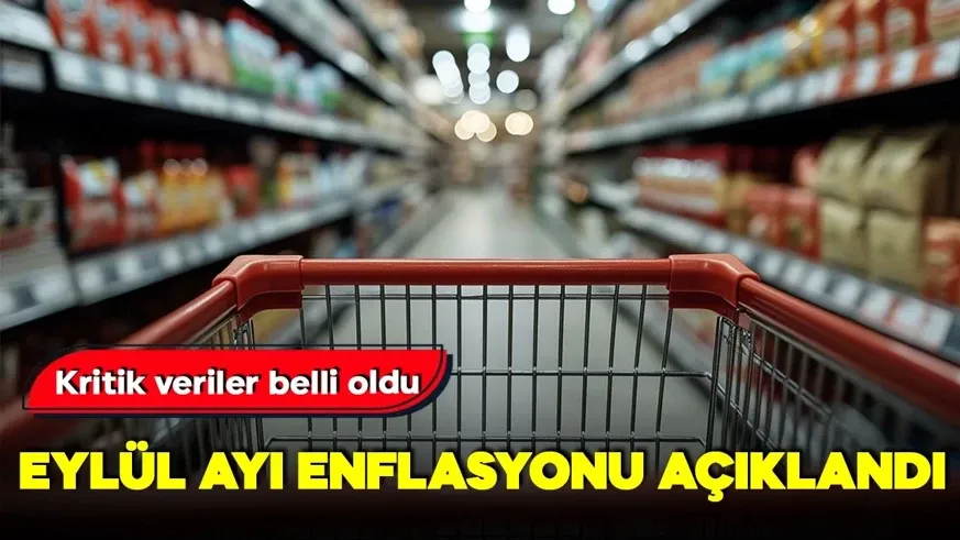  Eylül ayı enflasyonu açıklandı...