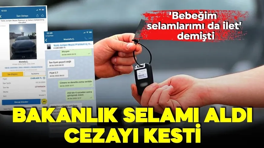 Bakanlık selamı aldı, cezayı kesti...