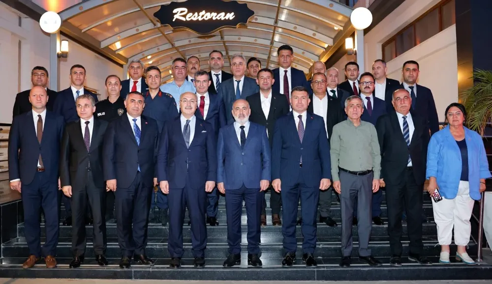 İçişleri Bakan Yardımcısı Mehmet Sağlam Adana’da Güvenlik Zirvesine Katıldı