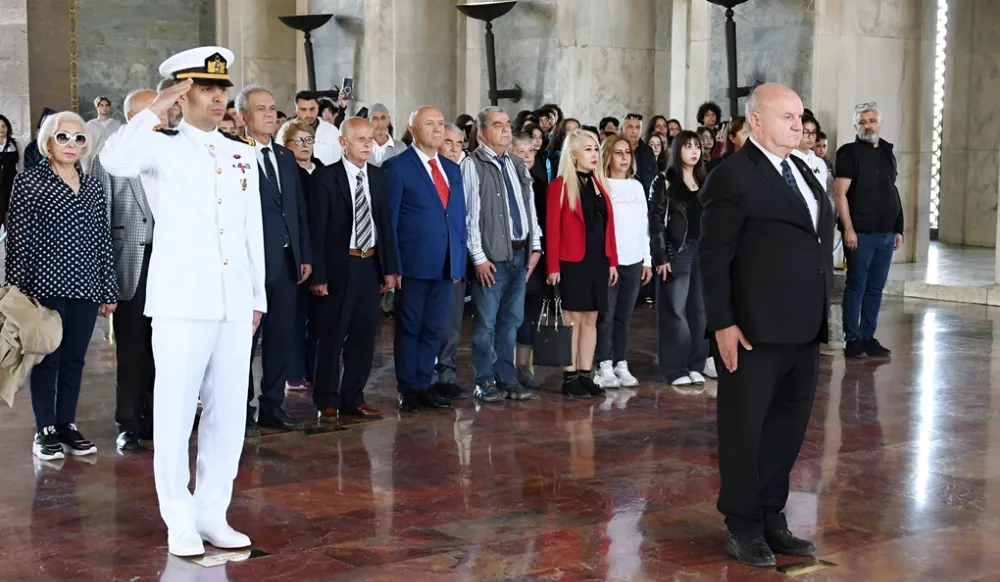 Çukurova Gazeteciler Cemiyeti Anıtkabir’de