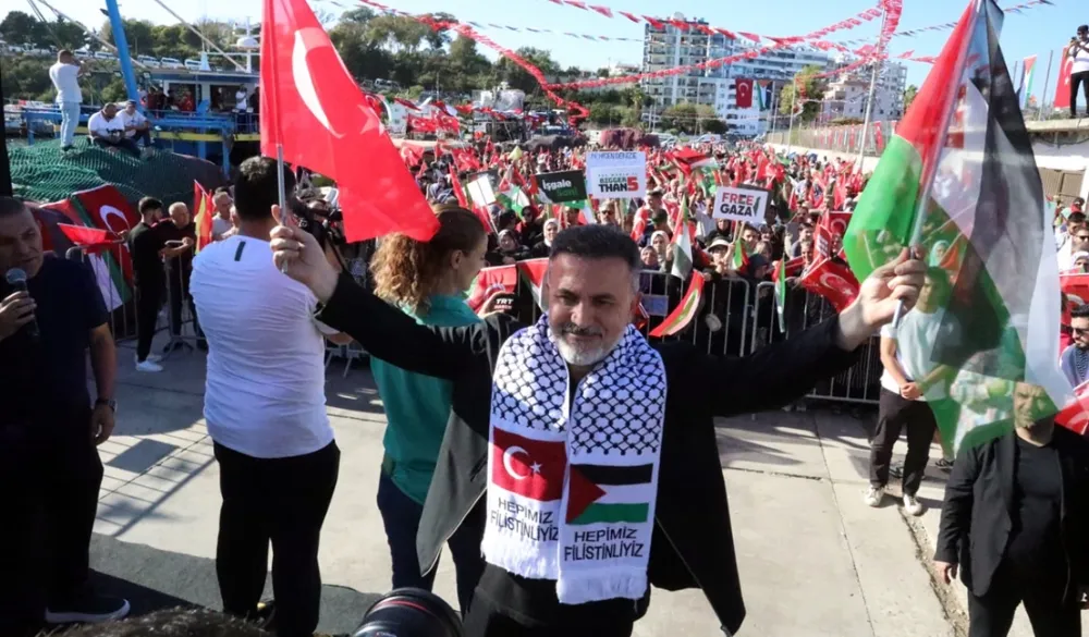 Dağlı, “Gazze’nin yalnız olmadığını tüm dünyaya haykırıyoruz”