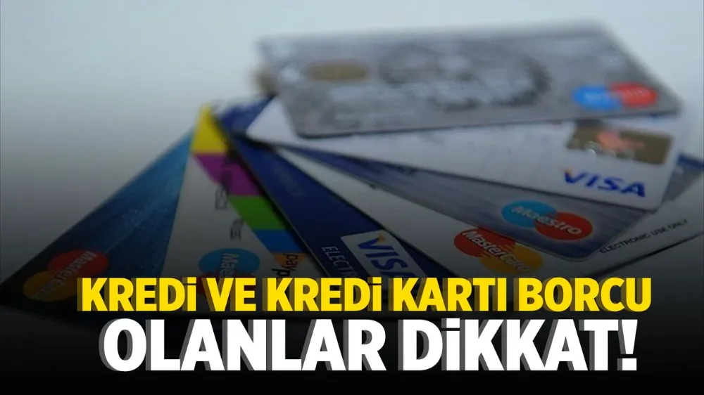 Kredi kartı borcu yapılandırma için son tarih yaklaştı...