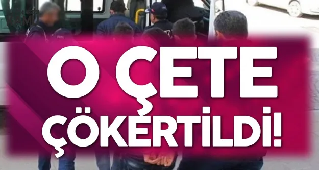 Müteahhitleri 19 milyon lira dolandıran şebekeye büyük operasyon!