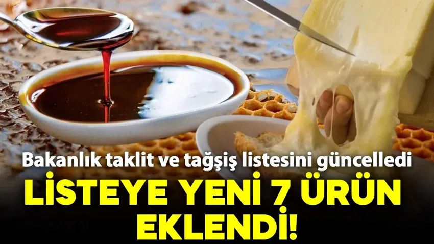  Listeye 7 yeni ürün daha eklendi....