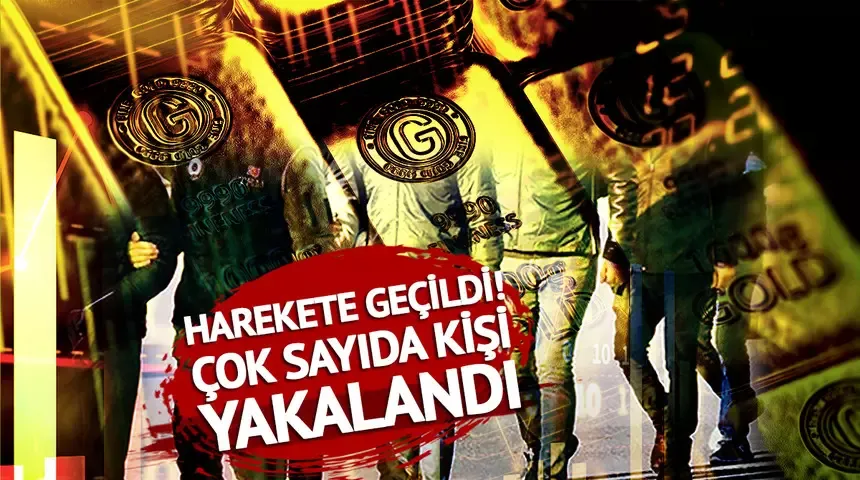 Altın sahtekarları kamuyu 100 milyar TL zarara uğrattı...