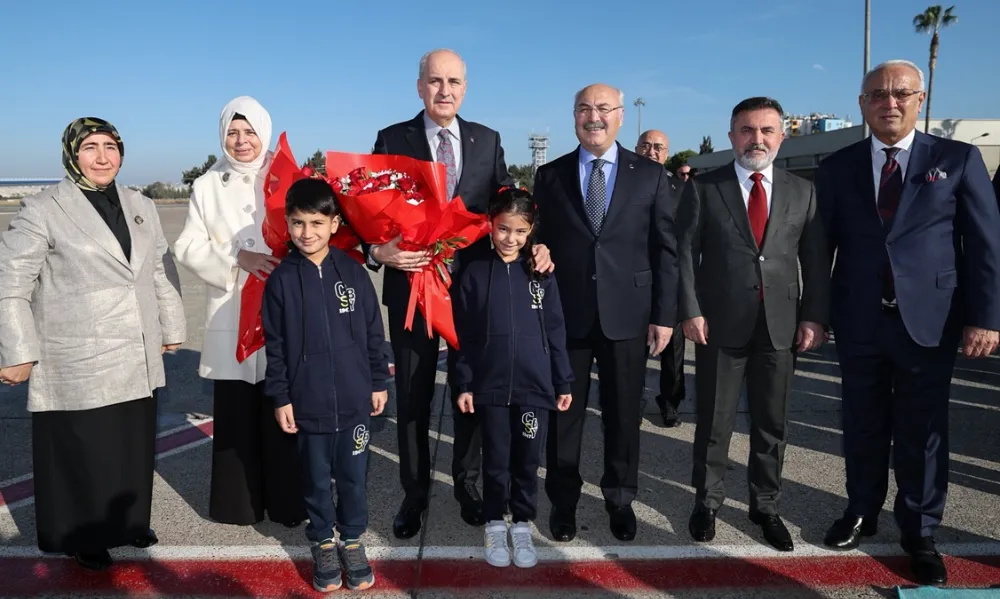 TBMM Başkanı Numan Kurtulmuş Adana