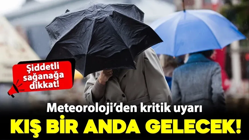 Meteoroloji Uyardı! Sağanak Kapıda...
