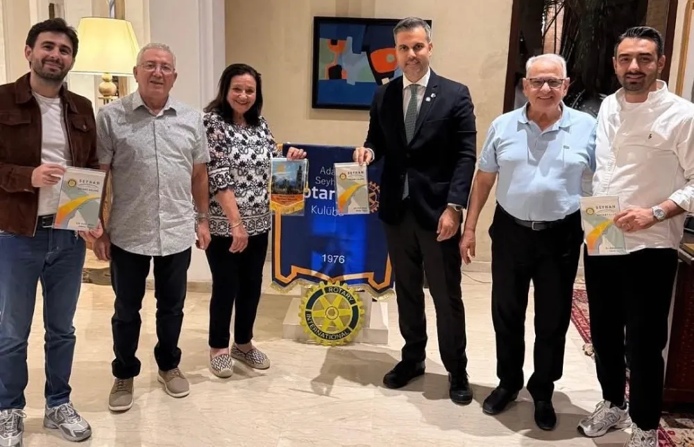 Seyhan Rotary’ye  Fas’tan kardeş