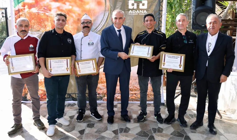 16. Tescilli Adana Kebabı Ustalık Eğitimi Yoğun İlgiyle Tamamlandı