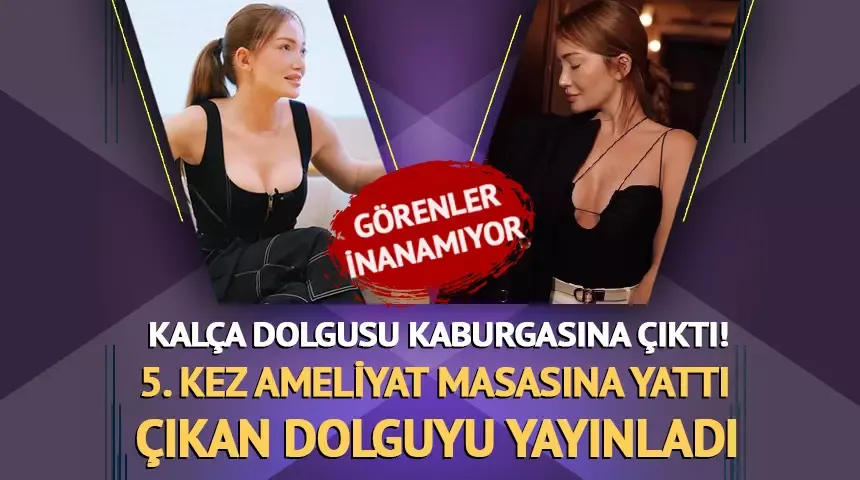 5. kez ameliyat masasına yattı! Görenler inanamadı...