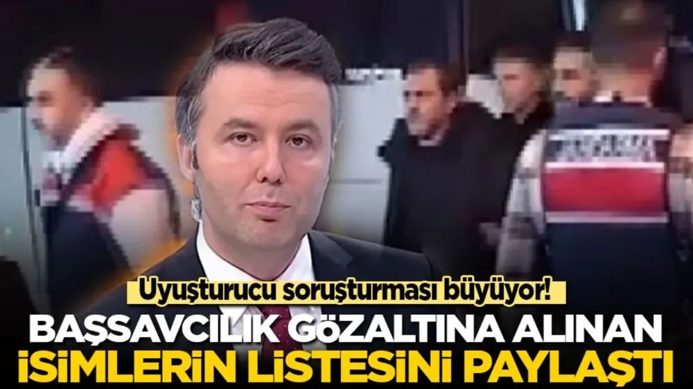 İşte gözaltına alınan 8 şüphelinin isimleri...