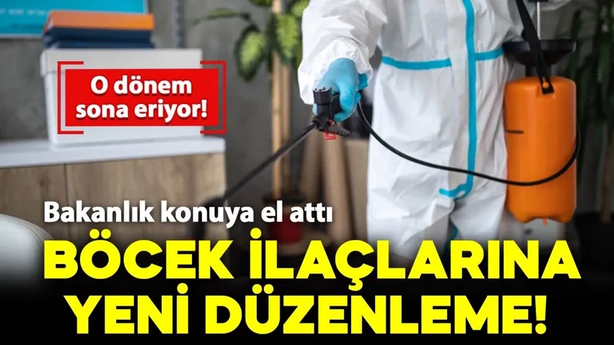 Böcek ilaçlarının satışında yeni düzenleme! Bakanlık konuya el attı