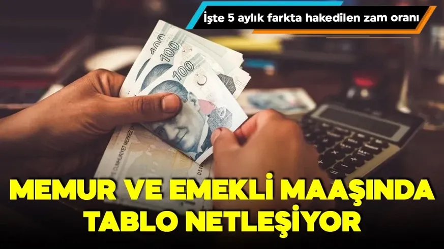 İşte yeni zamlı maaş tablosu...