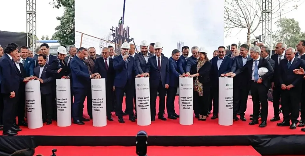 FATMA SÜTCÜ KARDİYOLOJİ MERKEZİ’NİN TEMELİ ATILDI   