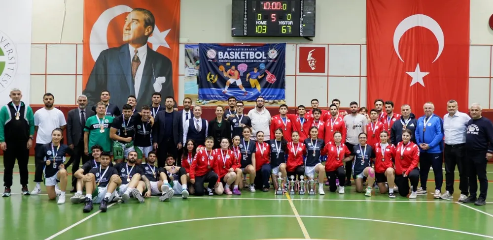 UNİLİG Basketbol Türkiye Şampiyonası ÇÜ Ev Sahipliğinde Tamamlandı
