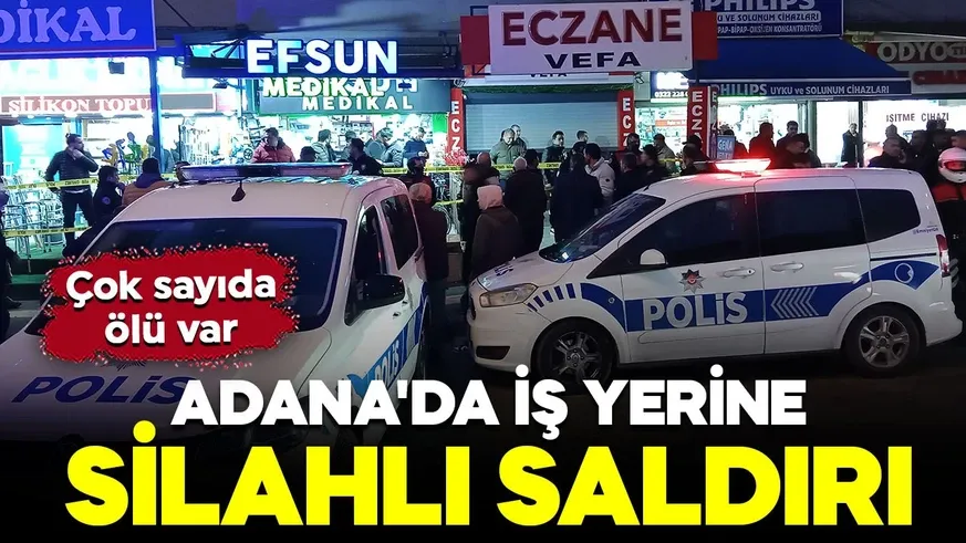 Adana’da Katliam gibi cinayet! 2 silahla dükkana daldı, mermileri bitene kadar ateş etti. Olayda kayınbaba ve 2 damadı öldü. 