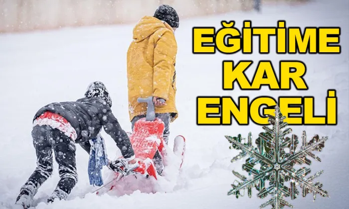  Pazartesi hangi illerde okullar tatil edildi? Valilikler tek tek duyurdu... 