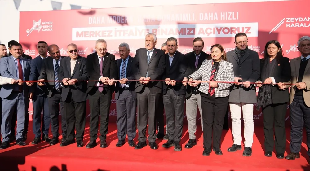 Yeni Merkez İtfaiye Binası’nın açılışı  yapıldı