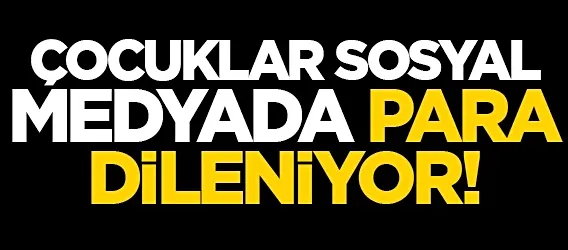 Çocuklar canlı yayında destek istiyor!