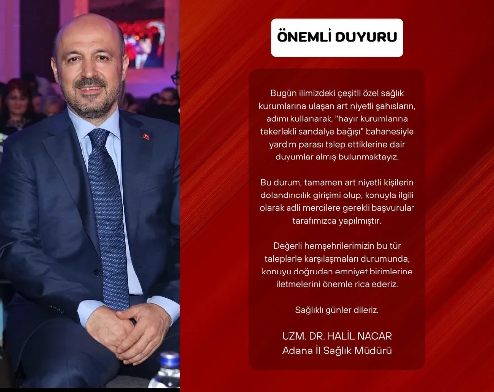 Halil Nacar, Dolandırıcılara Karşı Uyardı...