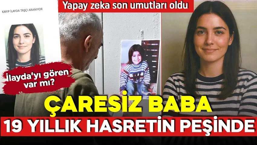 Kızlarının son halini yapay zekayla canlandırıp arıyor!