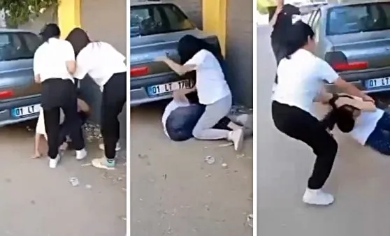 Kızların ‘küfür’ kavgası